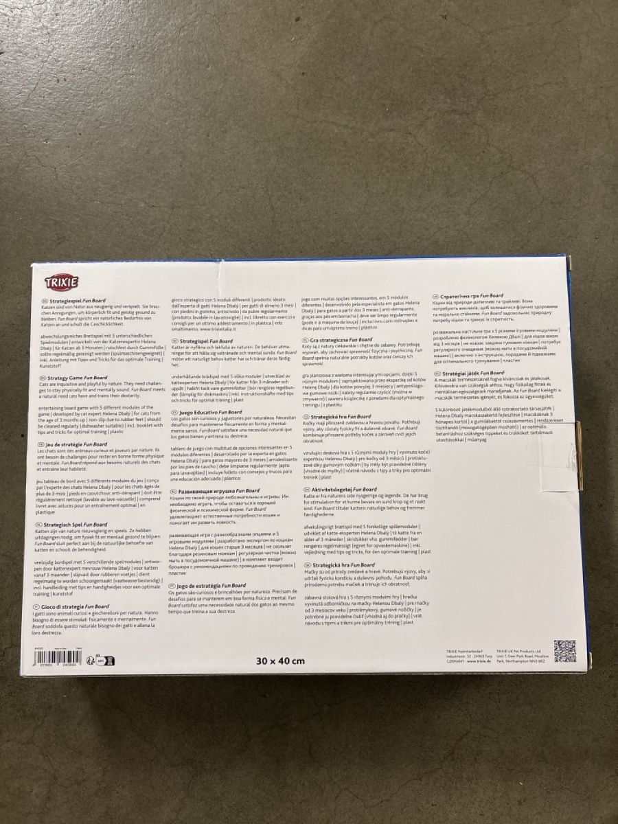 Trixie Giochi: Trixie Funboard Katzennapf – Nuovo (secondo la descrizione) da Zürich venduto da dieghe 2