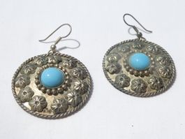 Grosse Vintage Ohrhänger, Modeschmuck