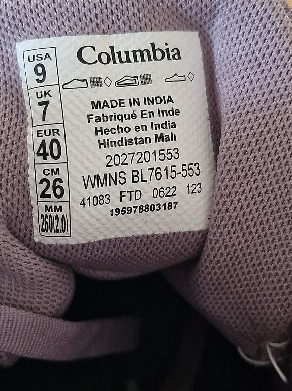 Columbia Scarpe da donna: Trakking/Wanderschuh Gr. 40 – Usato da Niederdorf venduto da ROGO77 3