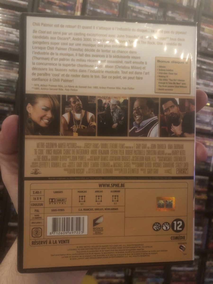 Tutti i DVDs: Be Cool - 2 dvds – Nuovo (secondo la descrizione) da Lausanne venduto da fransadpop 1