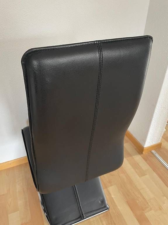 Sedie: 2er Set Design Stühle aus Echtleder – Usato da Buchs SG venduto da nru_96yd 4