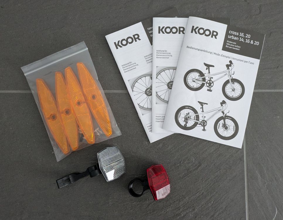 Koor Urban 14 Kindervelo, Riemanantrieb (wie Early Rider) (D