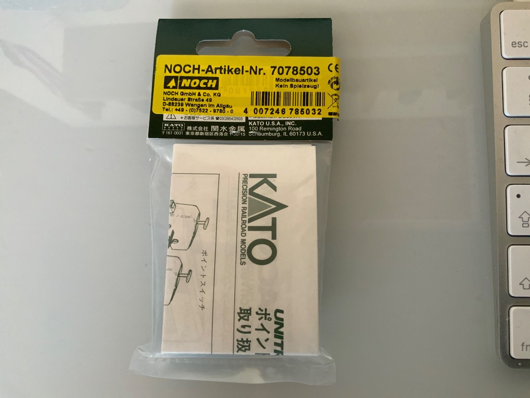 Kato Modelleisenbahnen: Kato Unitrack DC Converter neu+ovp 24-842 – Neu und originalverpackt aus Wängi von Madella 1