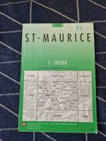 Karte St. Maurice 1:50'000 NR 272