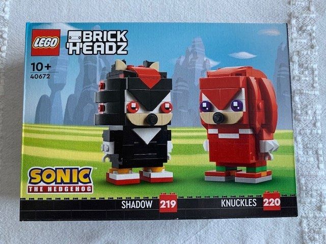 Lego Giocattoli: LEGO Brickheadz 40672 Shadow & Knuckles, NEU/OVP – Nuovo e nell'imballaggio originale da Aesch BL venduto da lupolino225