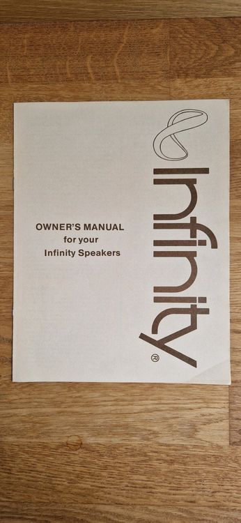 Infinity RS IIIa High-End Lautsprecher – Vintage Klassiker (Gebraucht ...