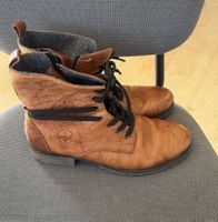 Rieker Damen Stiefel braun Schnürung gr 40 