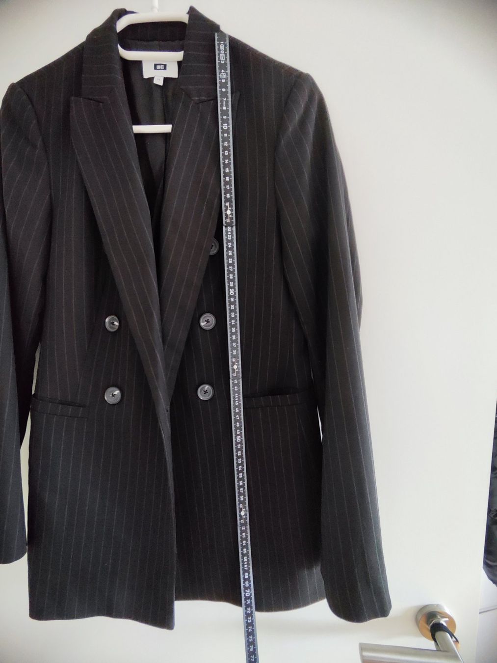 We Completi & Tailleur: New WE Double Breasted Blazer in black stripes, 36 – Nuovo (secondo la descrizione) da Sursee venduto da Re.joy 6