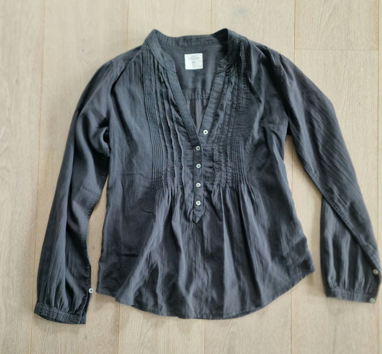 H&M Camicette: Bluse H&M grau Gr. 34 (Damen) – Usato da Nebikon venduto da Japostyle