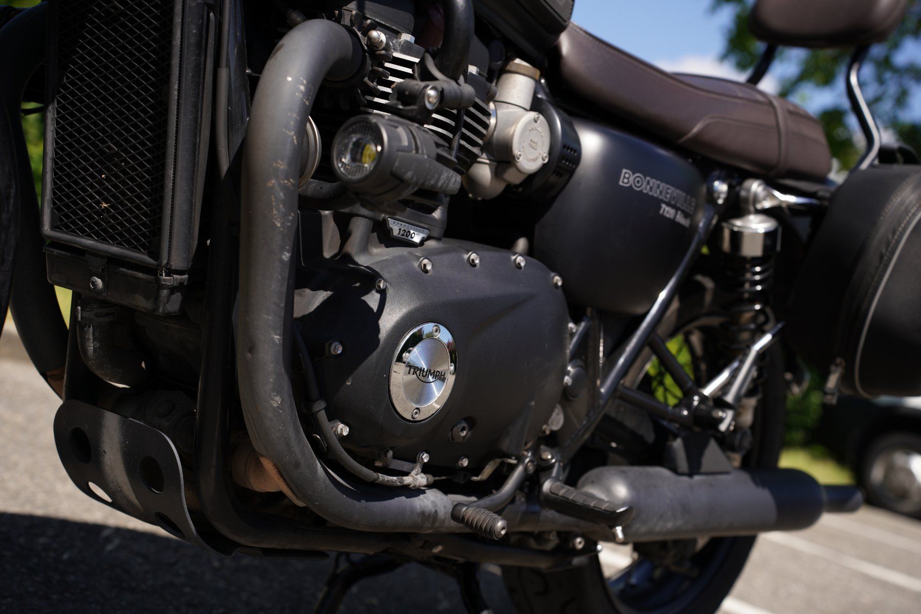 Triumph Strasse: Triumph Bonneville T120 – Gebraucht aus Genève von Edelweiss1206 7