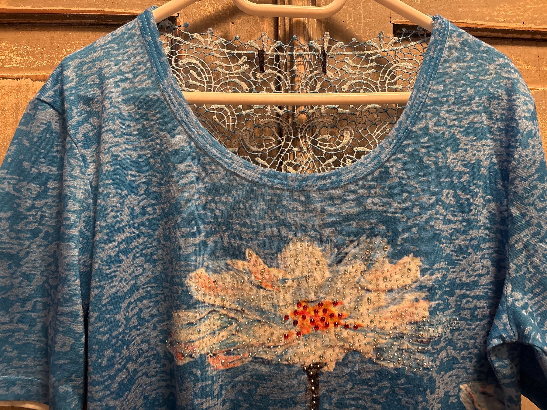 T-Shirts: Kriss . Strass T-Shirt - M – Neu (gemäss Beschreibung) aus Besenbüren von piculo