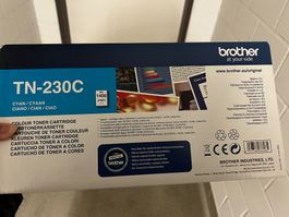 brother tn-230c cyan toner druckerfarbe kartusche
