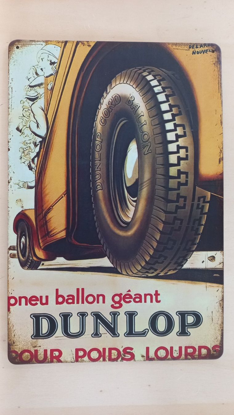 Dunlop Ecriteaux: Dunlop Blechschild – Neuf (Voir description) à Alberswil par mech350