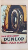 Dunlop Blechschild