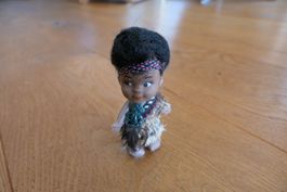 Maori Puppe, Souvenir aus Neuseeland