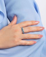 Goldring mit Topas gr 58 ( Kaufwert war um 700 chf)