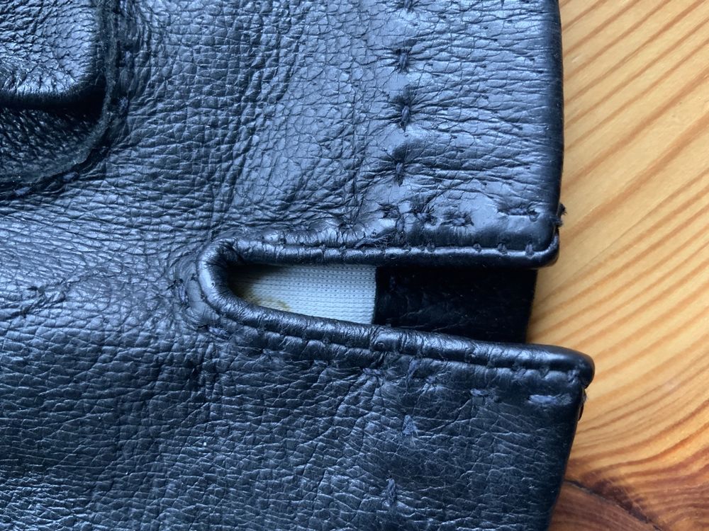 Gants & mitaines : Schwarze Lederhandschuhe Gr. 7,5 Vintage Winter – D'occasion à Zürich par MeineBilderkiste 5