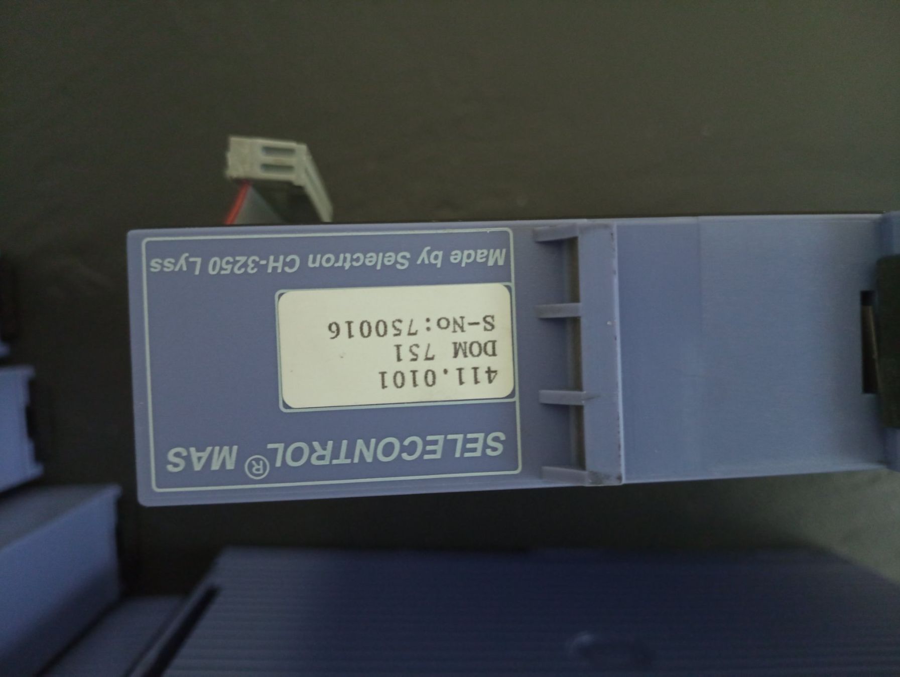 Elektronikbauteile: Selectron MAS (konvolut) / DIM751 / DOM751 / DOM752 – Gebraucht aus Ufhusen von HKSC 4