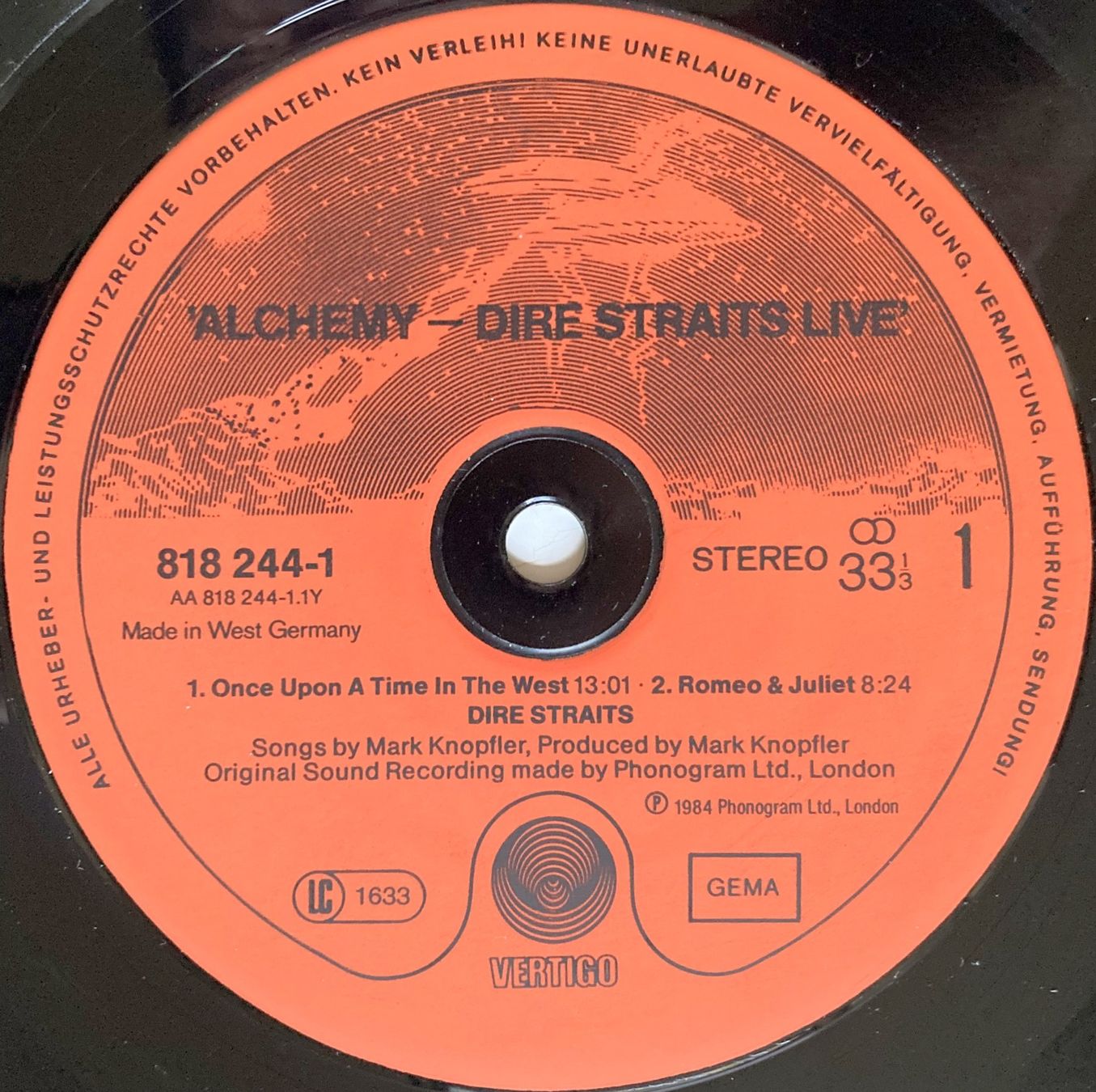 Vinyles: DIRE STRAITS - ALCHEMY - DIRE STRAITS LIVE – D'occasion à Bottens par hotter-than-hell 2