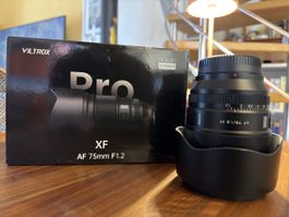 Viltrox XF AF 75mm F1.2 Pro Objektiv f. Fuji X-Mount