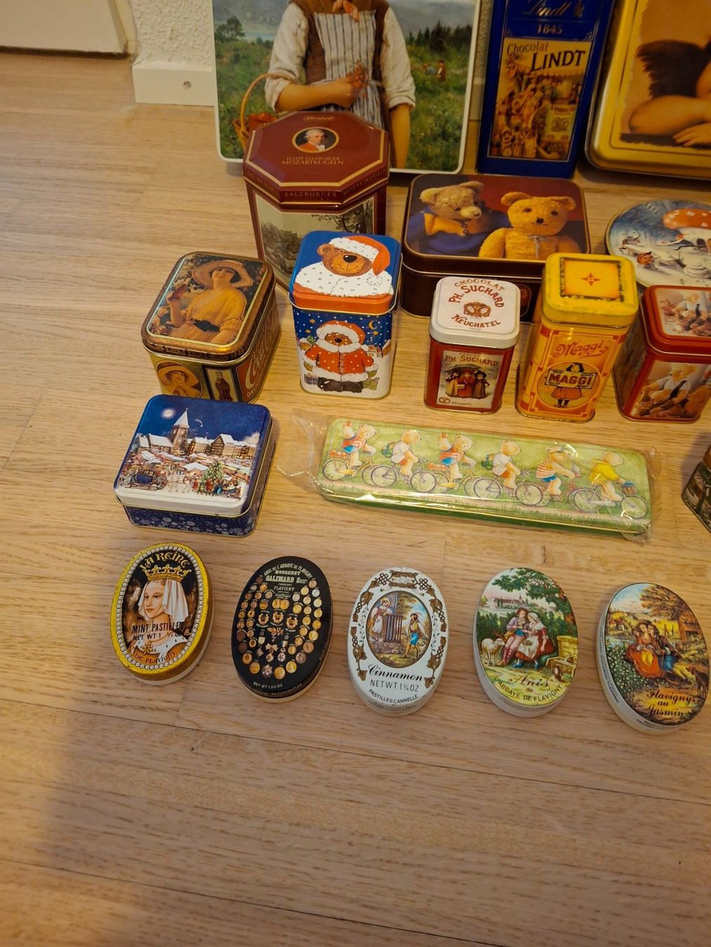 Tutte le decorazioni: Lot mit ca. 40 leeren Metalldosen – Usato da Dietikon venduto da Hwengi 3