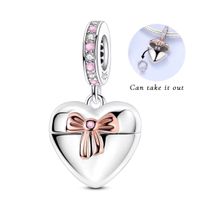 HERZ RING LIEBE HEIRAT ECHTSILBER S925 CHARM ZU PANDORA