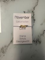 💛 Citrin Armband November Geburtsstein
