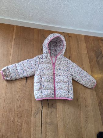 Manor Baby Winterjacke Blumenmuster Grösse 98 gebraucht