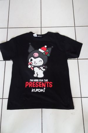 T Shirt Hello Kitty schwarz Gr. S-M