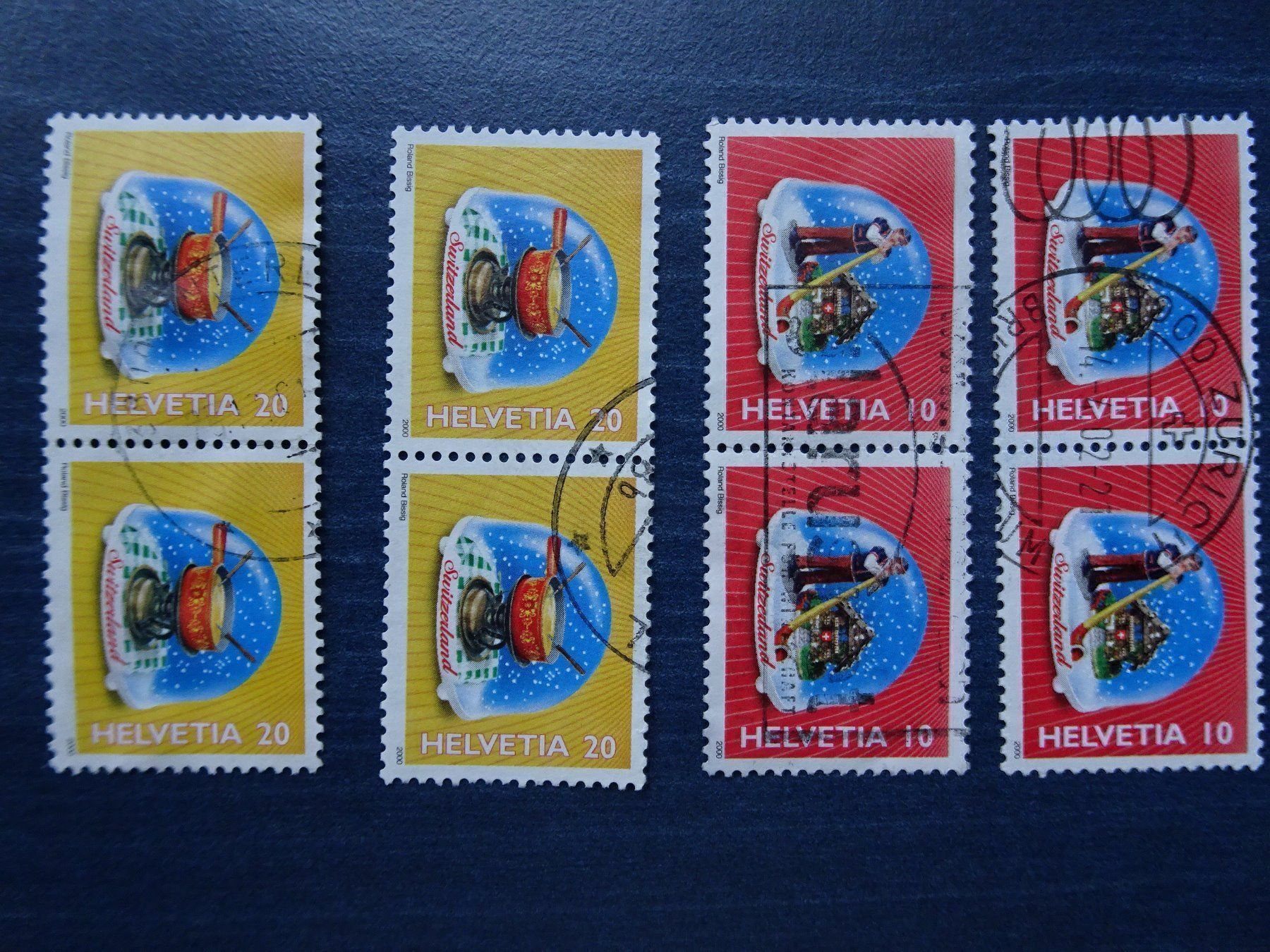 Tous les timbres: 2er-Streiffen – D'occasion à Aadorf par Chnorli-Furz 2