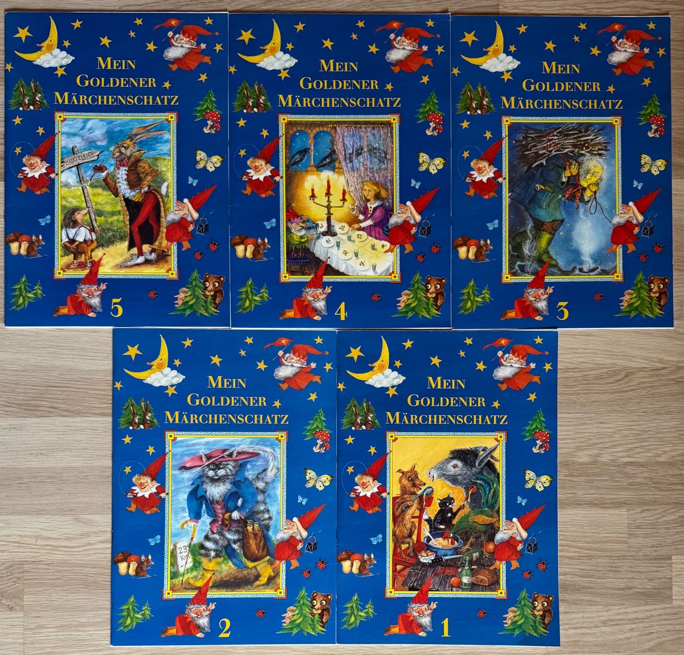 Bücher: Mein Goldener Märchenschatz 5 Buecher – Gebraucht aus Würenlingen von Daiaio 2