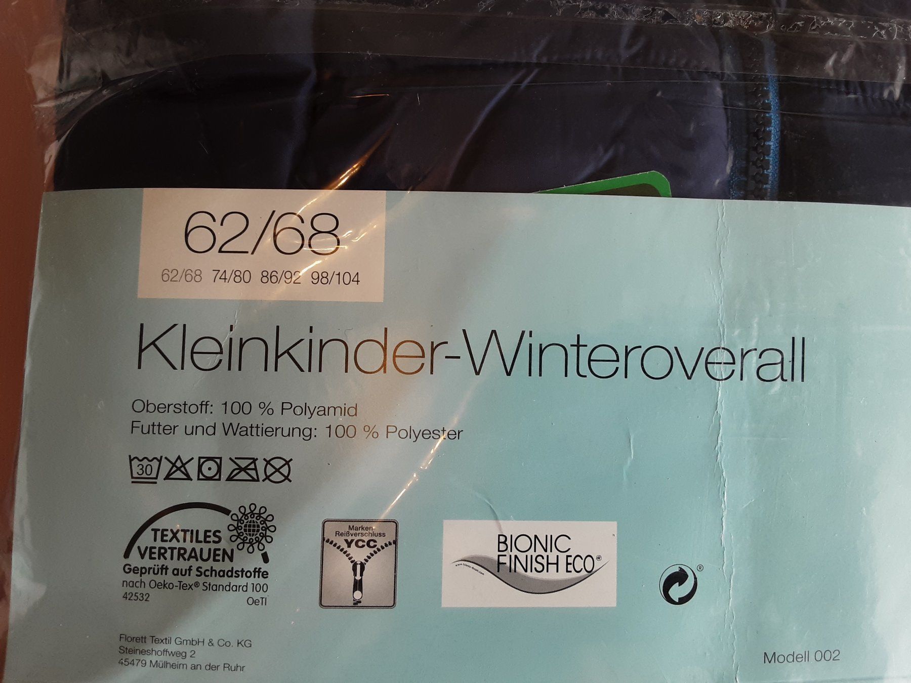 Completi: Kleinkinder Winteroverall – Nuovo e nell'imballaggio originale da Glattfelden venduto da Roman2504 2