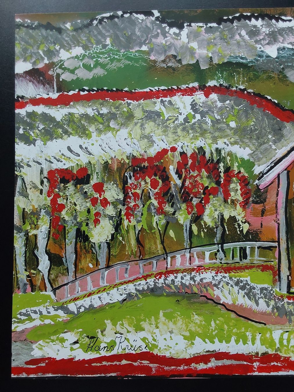 Poster & Bilder: Hans Krüsi. Kunstdruck. 30x42cm. – Gebraucht aus Steinach von Chilli1957 2