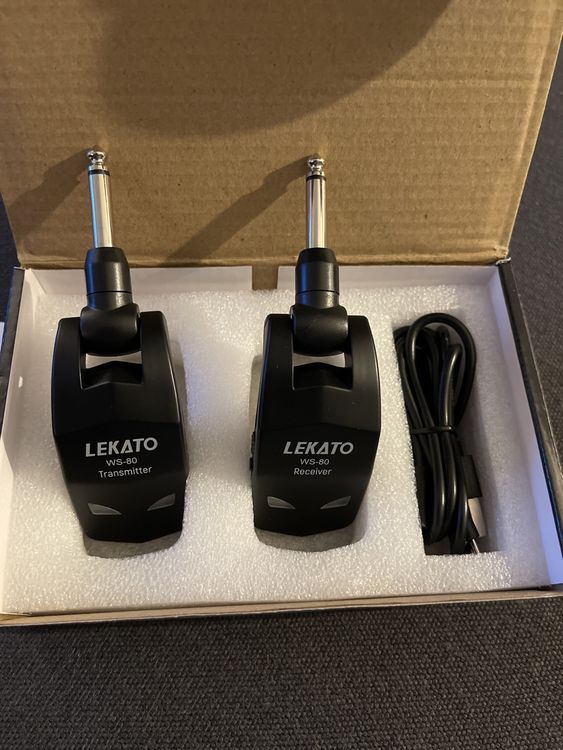 Lekato WS80, 2.4 GHz Wireless Guitar System Kaufen auf Ricardo