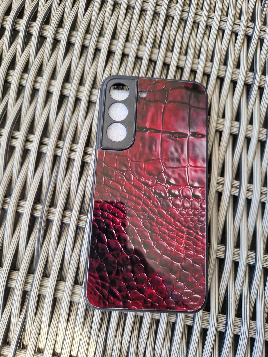 Samsung Covers & Schutzfolien: Coque Samsung S22 croco rouge – Neu und originalverpackt aus Pully von Andalous