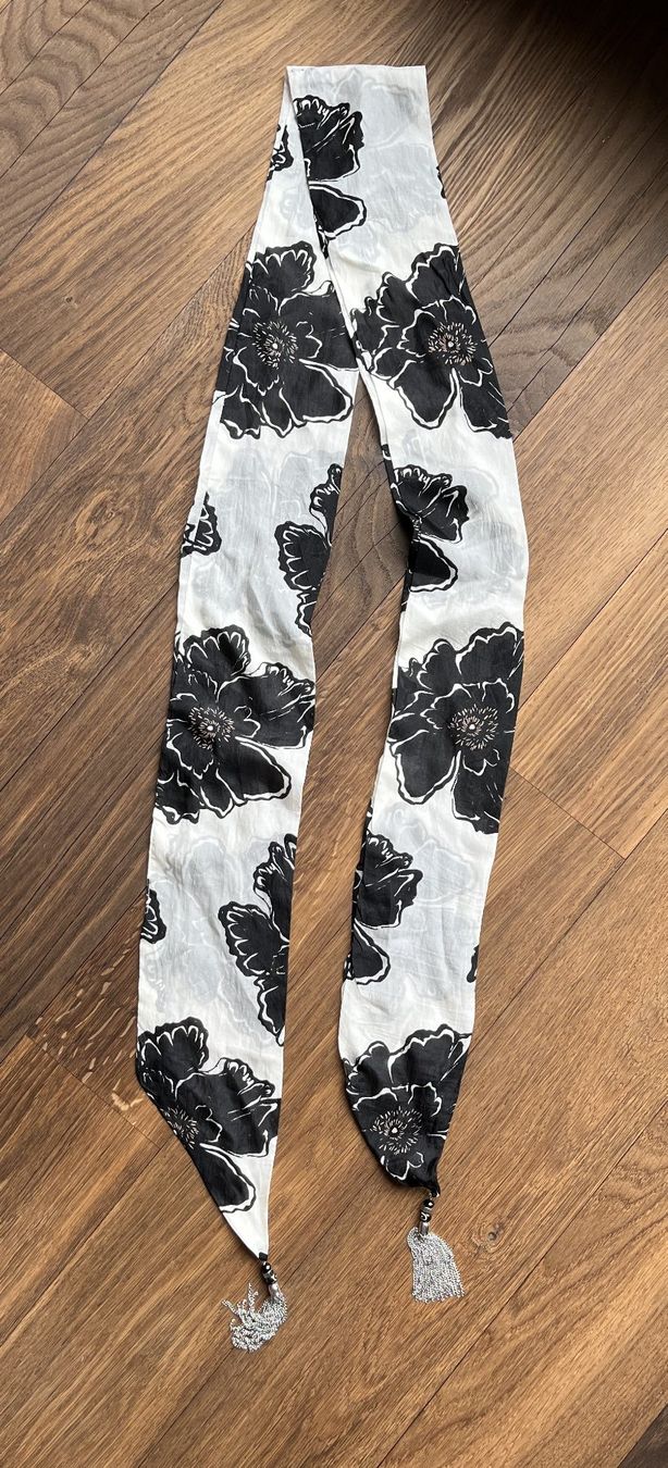 Foulard & Sciarpe: Twilly Schal Rapsodia Seide mit Metall-Enden – Usato da Affoltern am Albis venduto da Blackrhythm