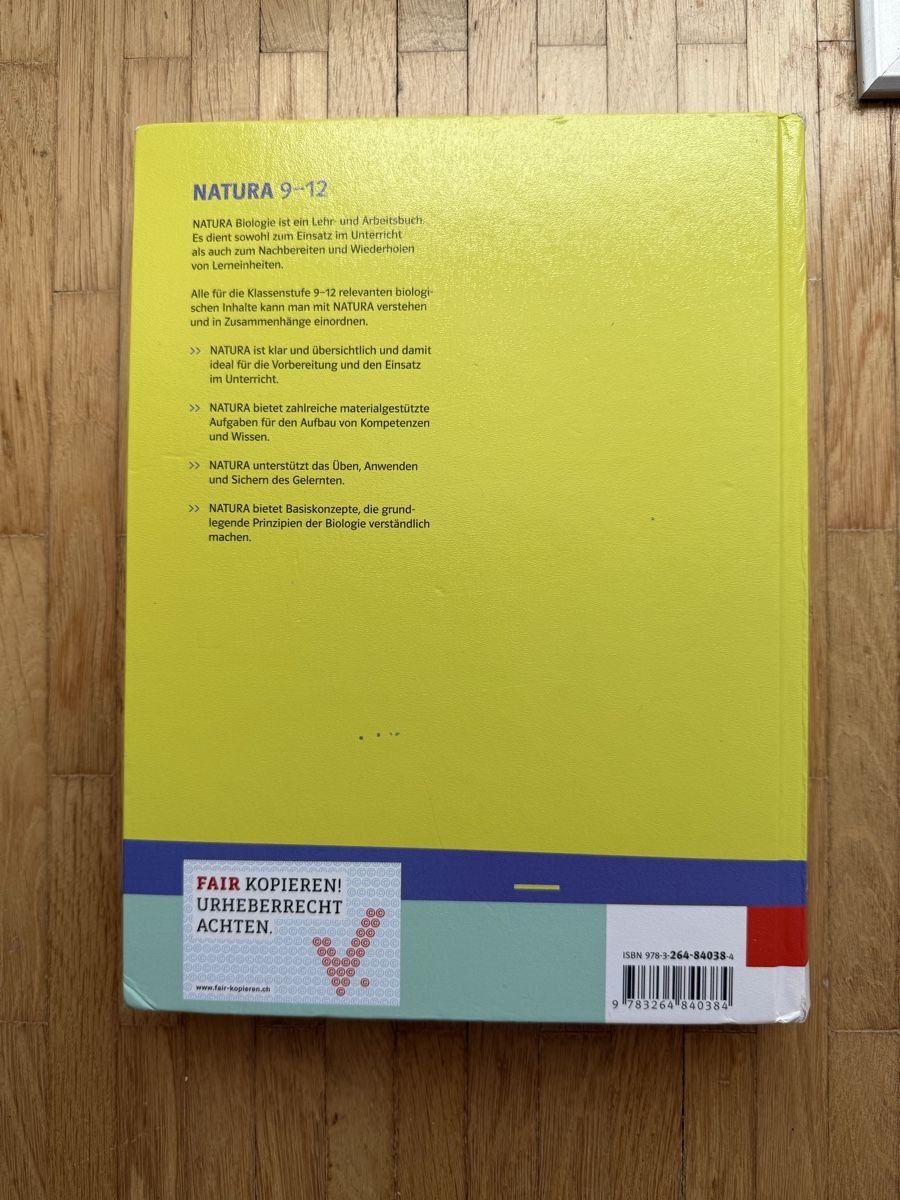 Livres: Natura 9-12 – D'occasion à Zürich par Mat1908 3