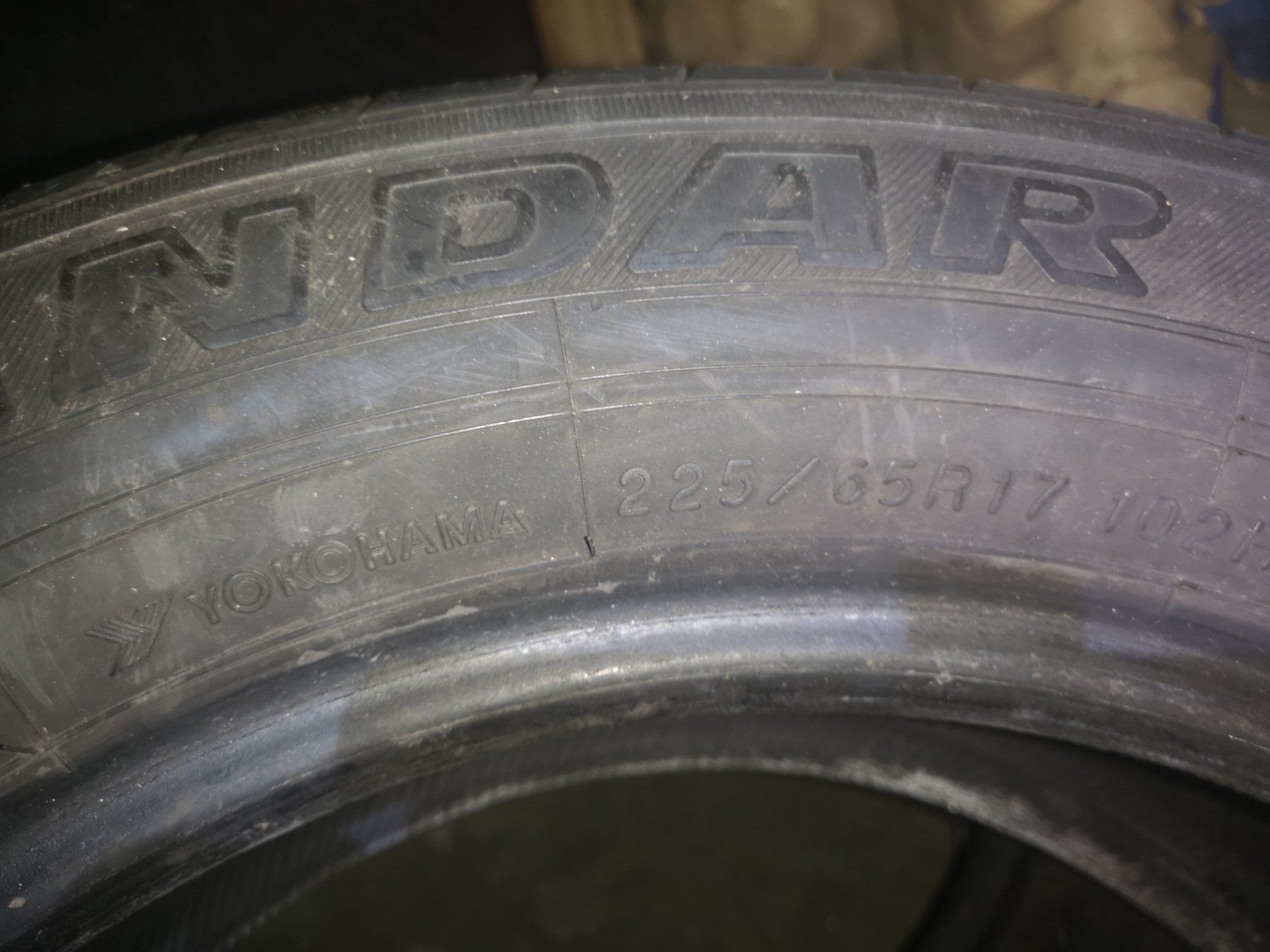 Pneumatici & Ruote complete: yokohama geolandar  225/65 R17 – Usato da Moutier venduto da vasspless55 2