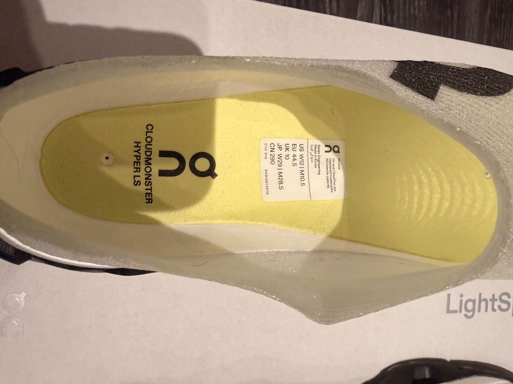 On Chaussures hommes: On LightSpray Cloudmonster 3 Hyper – D'occasion à Schaffhausen par MasterCayde 2