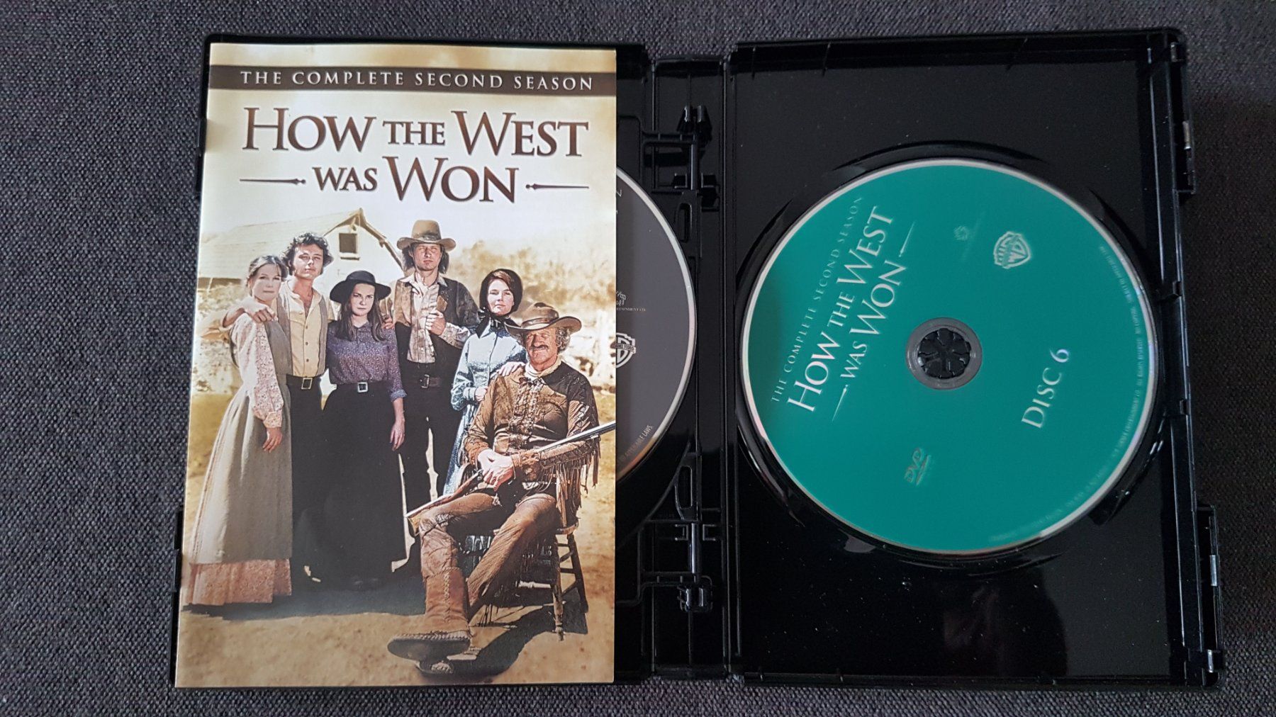 Tutti i DVDs: How the West was Won.The complete second season – Usato da Fribourg venduto da Carax 3