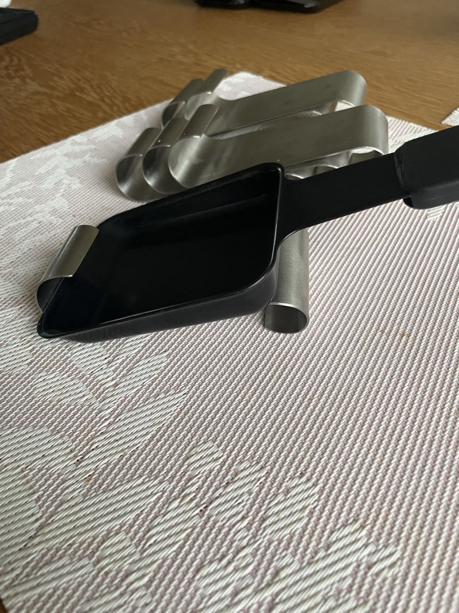 Padelle: Raclettepfännchen Halter  Edelstahl – Usato da Steinhausen venduto da Piaweber1943. 3