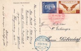 3. Int. Flugmeeting Zürich - Interlaken 1932 (AK Dübendorf)