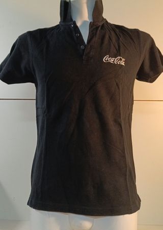 Stylisches Coca-Cola Polo Shirt, Grösse M (nov27)
