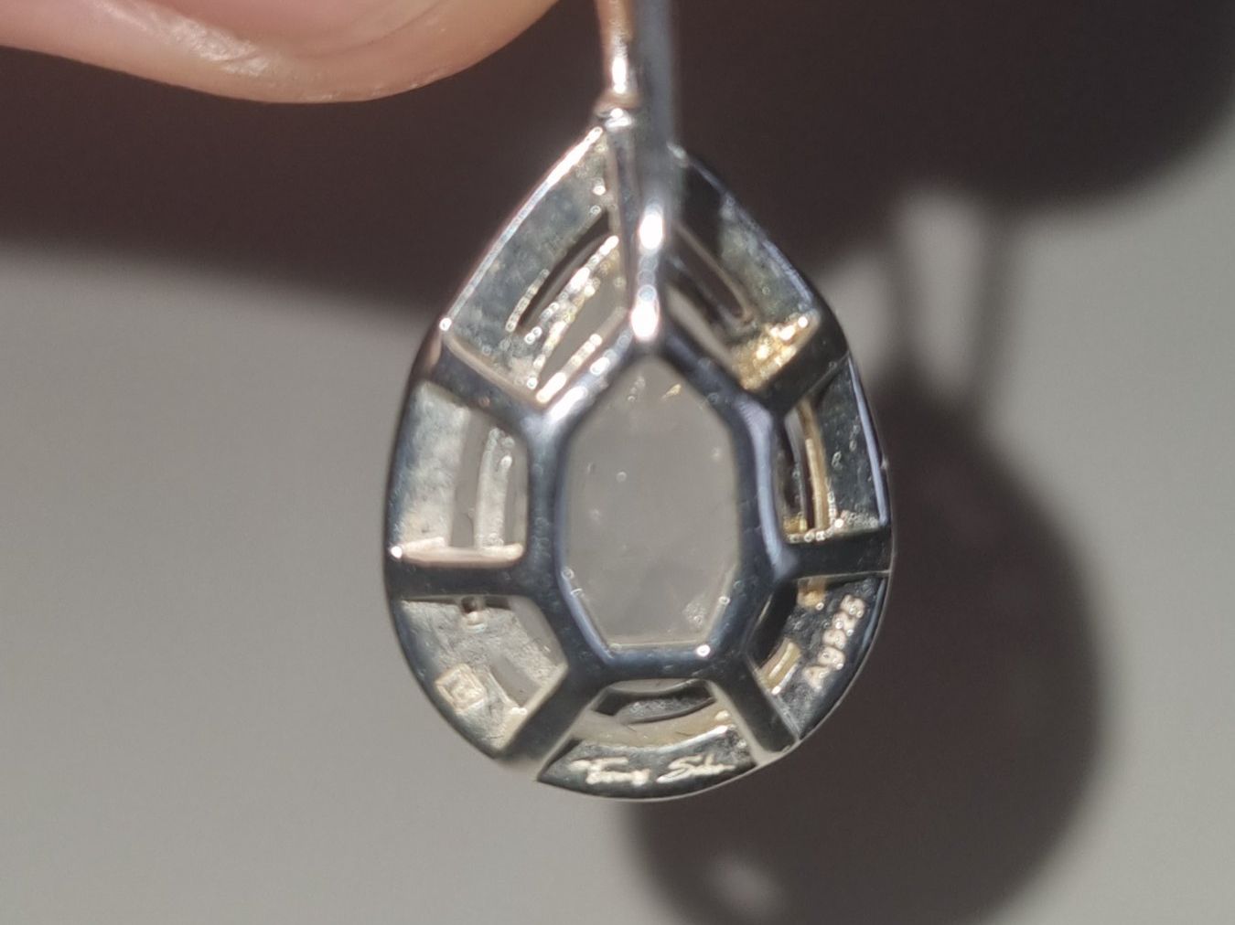 Thomas Sabo Orecchini pendenti & Orecchini a lobo: Thomas Sabo Ohrringe, Silber, mit weissem Stein – Usato da St. Gallen venduto da And_2nk7 3