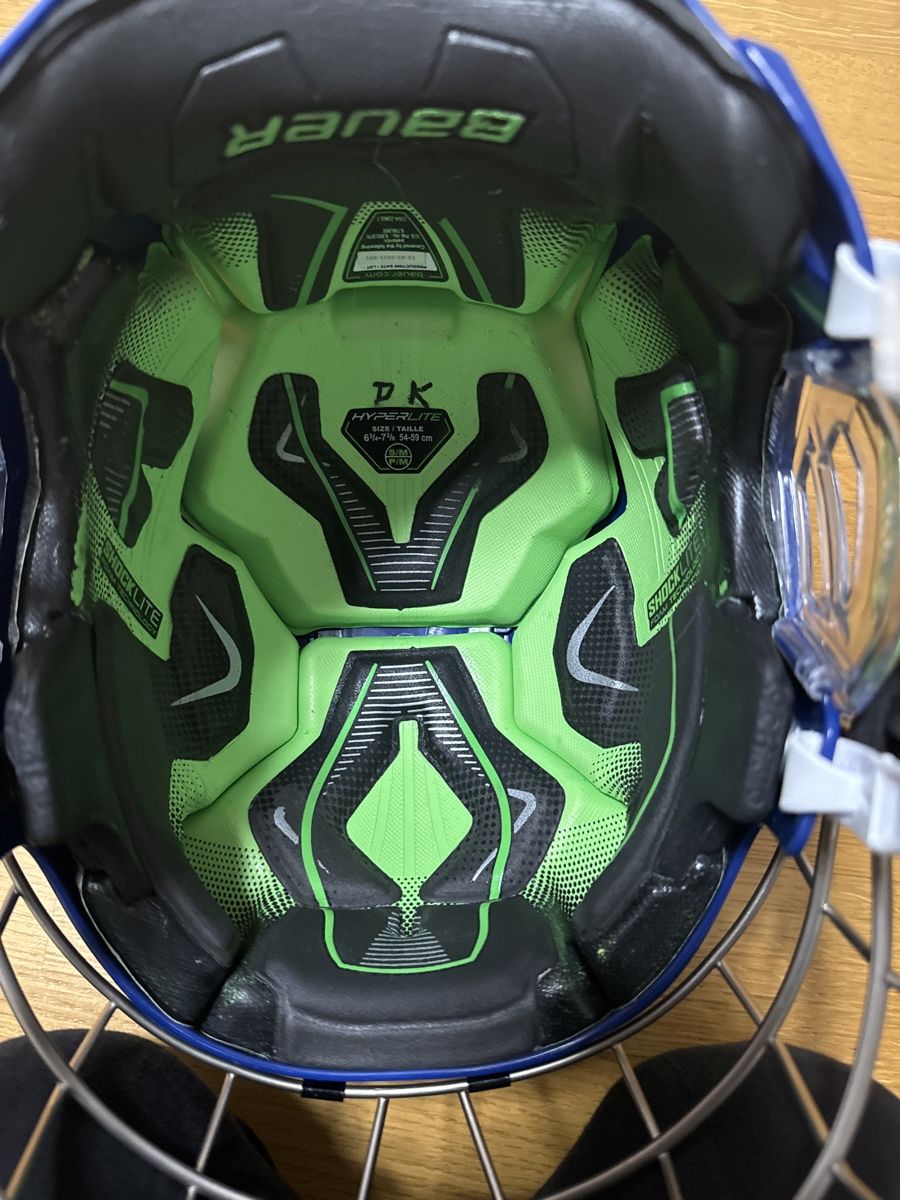 Bauer Caschi: Bauer Hockey Helm, Gr. S/M – Usato da St. Gallen venduto da SYu_1122 3