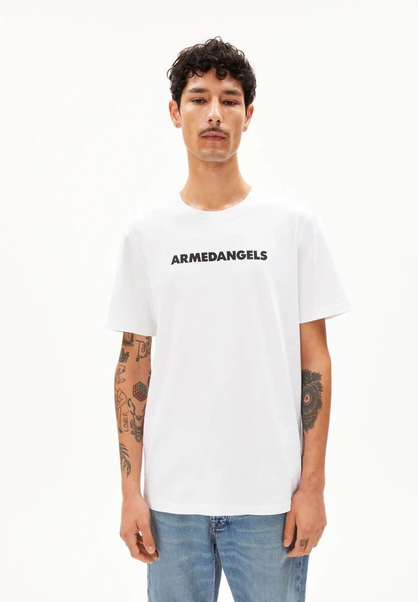 Armedangels T-shirt: ARMEDANGELS TAALU WORDMARK - Herren, Grösse M – Nuovo (secondo la descrizione) da Zürich venduto da sppeidkryo 3