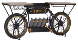 Vintage Barwagen im Motorrad Design - ein Hingucker!