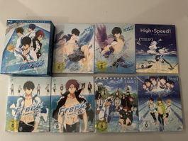 Anime Free! Vol. 1-4, Dive to the Future Vol. 1-2 + Filme