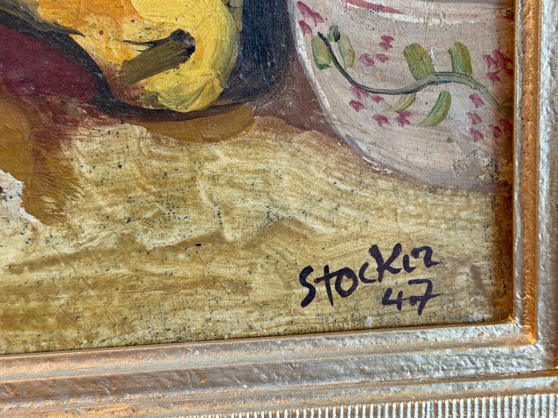 Dipinti: Hans STOCKER 1947 ÖlGemälde Auf Leinwand – Usato da Basel venduto da PAUL_ART 6