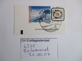 Voll Ort Ersttagsstempel 6375 Beckenried